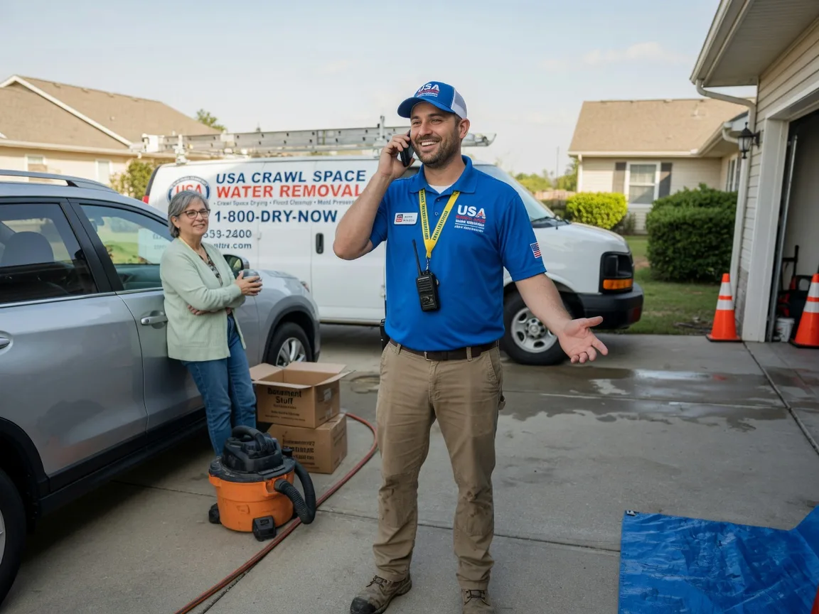 Crawl Space Water Removal Chesnee, SC FAQs